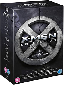 X-Men 10 Movie Collection | X-Men / X-Men 2 |X2 / X-Men: The Last Stand / X-Men Origins: Wolverine / X-Men: First Class / The Wolverine / X-Men: Days of Future Past / X-Men: Apocalypse / Dark Phoenix / The New Mutants  |   DVD